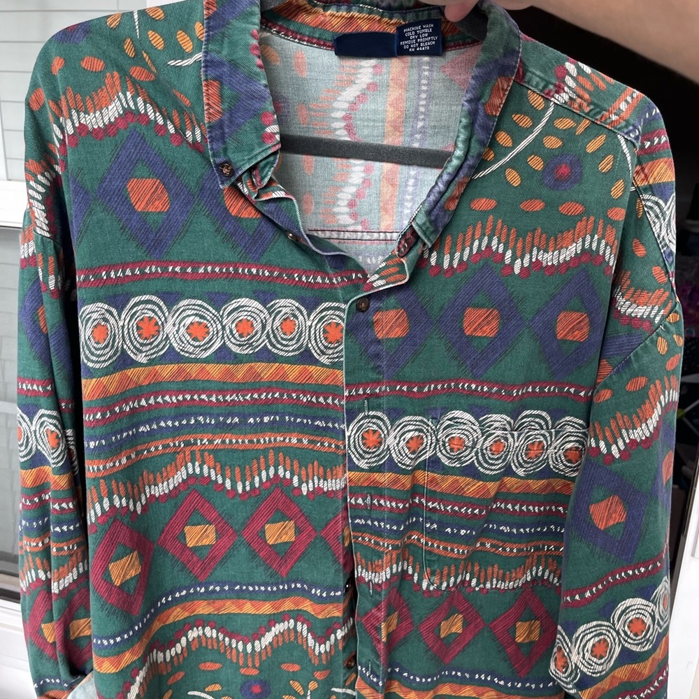 Bundle - 3 Oversized Button Downs.M - image 8